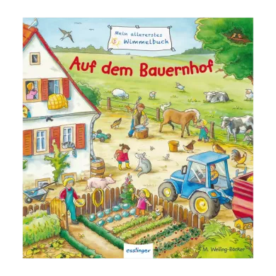 Kinderbücher, ess!inger, Mehrfarbig – Besonderheit: ein allererster Wimmelspaß für kleine Entdecker
