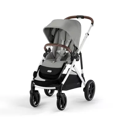 Kombi-Kinderwagen, cybex, Grau – Besonderheit: über 20 Kombinationsmöglichkeiten