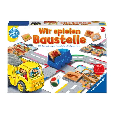 Kinderspiele, Ravensburger, Mehrfarbig – Besonderheit: spielerische Vermittlung von Basiskenntnissen über den Hausbau