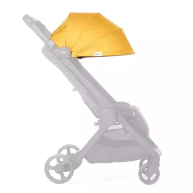 Sonnen- & Insektenschutz Kinderwagen, ERGObaby, Gelb – Besonderheit: mit UPF 50 Schutz und Sichtfenster