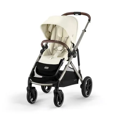 Sportwagen, cybex, Beige – Besonderheit: Kinderwagen für ein bis zwei Kinder ab Geburt bis max. je 22 kg (ca. 5 Jahre)