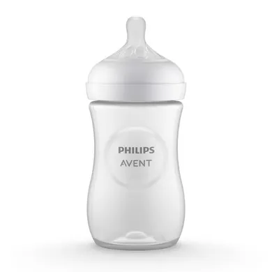 Babyfläschchen, PHILIPS AVENT, Transparent – Besonderheit: vereinfachte Kombination von Stillen und Flaschenernährung