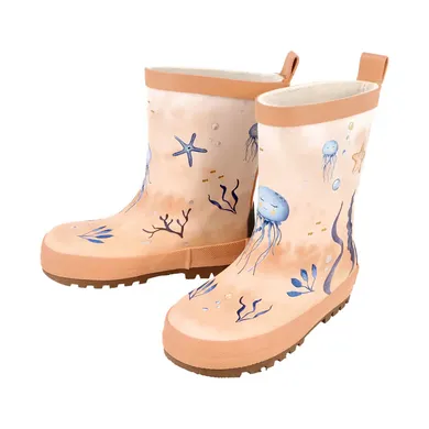 Gummistiefel, MaxiMo, Pink – Besonderheit: Futter aus 35% Baumwolle