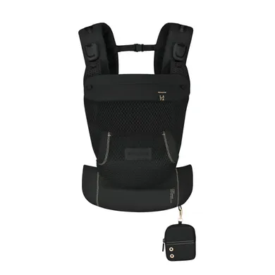 Babytragen, cybex, Schwarz – Besonderheit: magnetische Schnallen