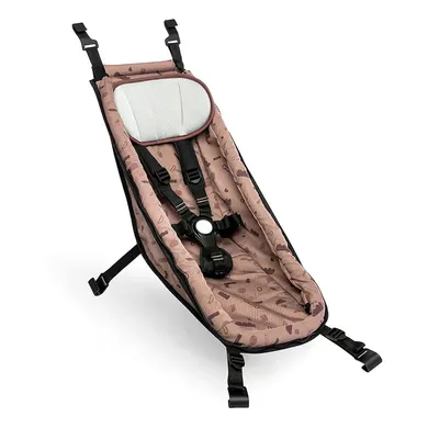 Fahrradanhänger Hängematten, Croozer, Rot – Besonderheit: für Croozer Kid Ein- und Zweisitzer Modelle ab 2014 (Kid Vaaya / Kid Keeke / Kid / Kid Plus)