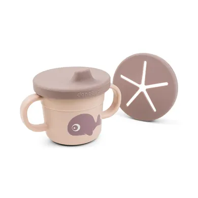 Trinklernbecher & -flaschen, done by deer, Pink – Besonderheit: austauschbarer Silikondeckel