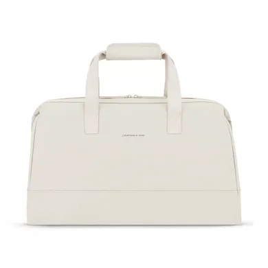 Wickeltaschen beige, KAPTEN & SON, Beige – Besonderheit: perfekte Kombination aus Wickeltasche, Weekender und Alltagstasche