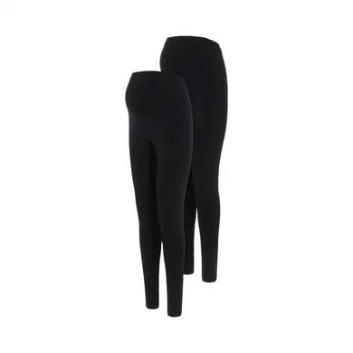 Umstandshosen, Mamalicious, Schwarz – Besonderheit: elastischer Bund