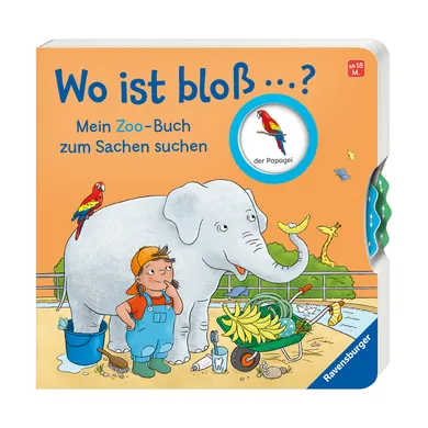 Kinderbücher, Ravensburger, Mehrfarbig – Besonderheit: interaktive Suche nach Kims Sachen