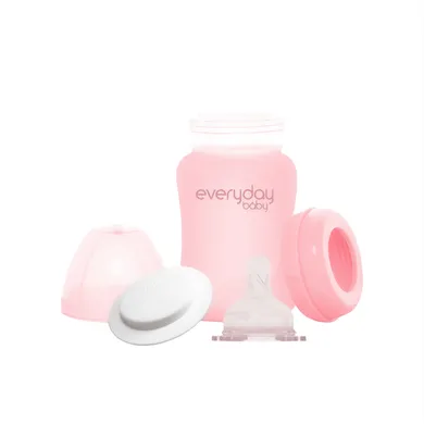 Babyfläschchen, everyday baby, Pink – Besonderheit: aus hochwertigem Glas