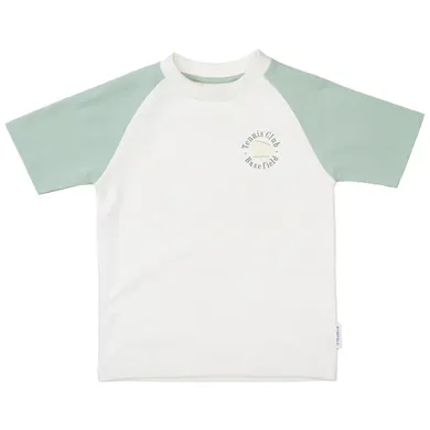Kurzarmshirts, BASEFIELD, Grün – Besonderheit: aus 100% Baumwolle