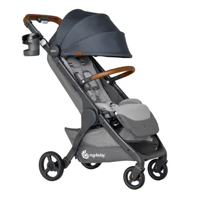Sportwagen, ERGObaby, Grau – Besonderheit: Einfach zu bedienen: einhändiges Schieben und Zusammenklappen