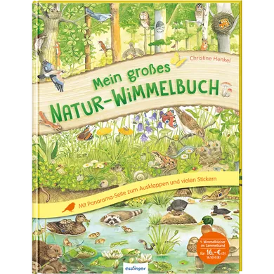 Kinderbücher, ess!inger, Grün – Besonderheit: Sammelband rund um die heimische Natur