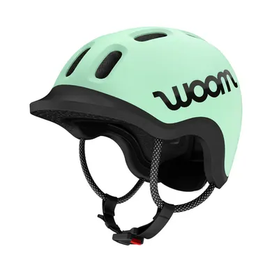 Fahrradhelme, Woom, Grün – Besonderheit: innenliegendes Verstellsystem