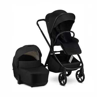 Kombi-Kinderwagen, easywalker, Schwarz – Besonderheit: Kombi-Kinderwagen mit Sitz und Babywanne