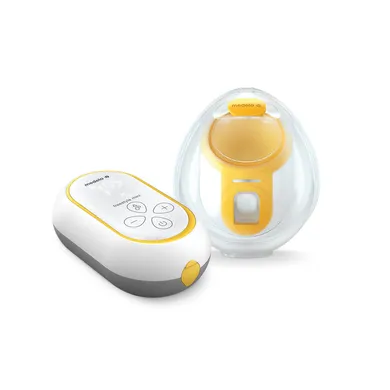 Hands Free Milchpumpen, medela, Transparent – Besonderheit: freihändiges abpumpen mit 9 individuell einstellbaren Vakuumsstufen