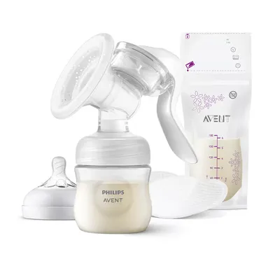 Milchpumpen, PHILIPS AVENT, Transparent – Besonderheit: praktisches Set