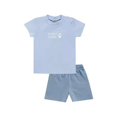 Kurzarmshirts, Boley, Blau – Besonderheit: aus 100% Baumwolle