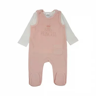 Nicki Strampler, LITTLE ONE, Pink – Besonderheit: Set bestehend aus Strampler und Langarmshirt