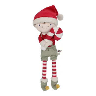 Puppen & Puppenwagen, LITTLE DUTCH, Rot – Besonderheit: kuschelweiche Puppe im weihnachtlichen Outfit