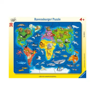 Puzzle, Ravensburger, Blau – Besonderheit: Kinderpuzzle ab ca. 4 Jahren