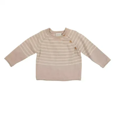 Strickpullover, DIMO, Beige – Besonderheit: 100% Baumwolle