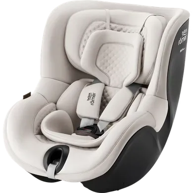 Reboarder 0-18 kg, Gruppe 0+/1, Britax Diamond, Beige – Besonderheit: mit Base: 360° Drehfunktion zur leichteren Handhabung beim Anschnallen