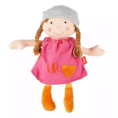 Puppen & Puppenwagen, sigikid, Pink – Besonderheit: weich und optimal zum Kuscheln