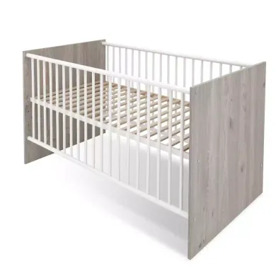 Babybetten 70x140 cm, Mäusbacher, Mehrfarbig – Besonderheit: 3-fach verstellbares Lattenrost