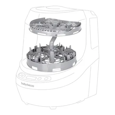 Vaporisatoren, babybrezza, Grau – Besonderheit: praktisches Zubehör für den Bottle Washer Pro