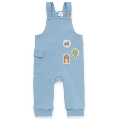 Latzhosen, LITTLE ONE, Blau – Besonderheit: aus 100% Baumwolle