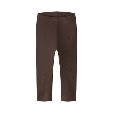 Leggings, name it, Braun – Besonderheit: aus 57% Baumwolle (mindestens 50% aus Bio-Baumwolle)
