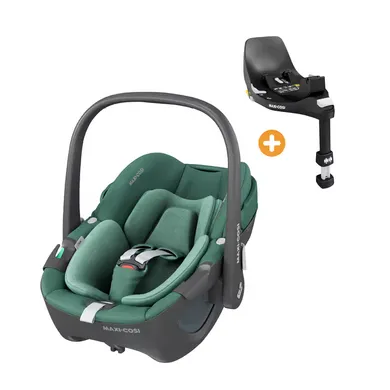 Babyschalen 0-13 kg, Gruppe 0+, MAXI-COSI, Grün – Besonderheit: Set bestehend aus Babyschale und Basisstation