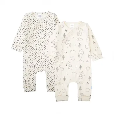 Overalls, LITTLE ONE, Beige – Besonderheit: Set bestehend aus zwei Overalls