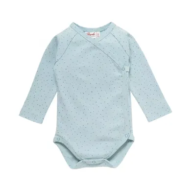 Wickelbodys, People Wear Organic, Blau – Besonderheit: aus 100% Bio-Baumwolle