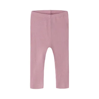 Leggings, name it, Pink – Besonderheit: aus 57% Baumwolle (mindestens 50% aus Bio-Baumwolle)