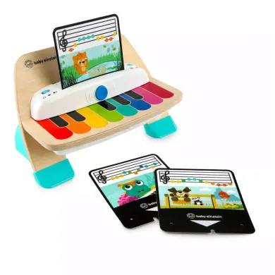 Holzspielzeug, baby einstein, Braun – Besonderheit: enthält 3 Notenblätter (6 Lieder) und 2 Spielmodi
