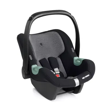 Babyschalen 0-13 kg, Gruppe 0+, ABC DESIGN, Grau – Besonderheit: geeignet ab Geburt bis ca. 15 Monate (ca. 45-85 cm - max. 13 kg)