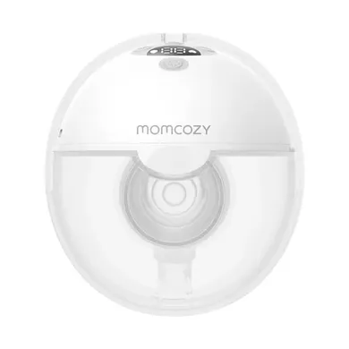 Hands Free Milchpumpen, momcozy, Grau – Besonderheit: mit 105° Flanschwinkel, der die natürliche Saugposition des Babys imitiert und einen Milchfluss ohne Schmerzen fördert