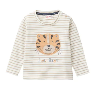 Langarmshirts, People Wear Organic, Beige – Besonderheit: aus 100% Baumwolle