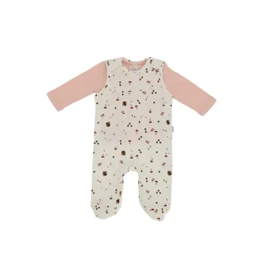 Strampler, LITTLE ONE, Weiß – Besonderheit: Set bestehend aus Strampler und Langarmshirt