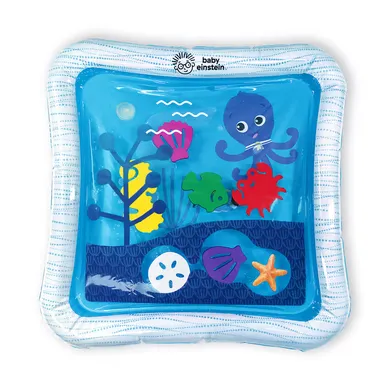 Wassermatten, baby einstein, Blau – Besonderheit: Wassermatte mit lustigen Motiven aus der Unterwasserwelt
