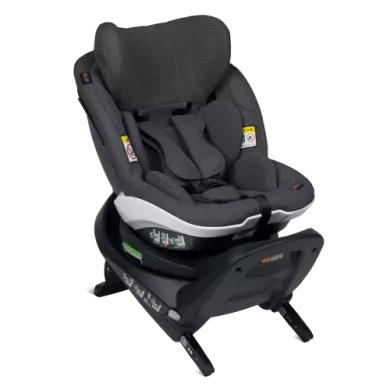 Reboarder 0-18 kg, Gruppe 0+/1, BeSafe, Grau – Besonderheit: 360° Drehfunktion mit Universal Level Technology™