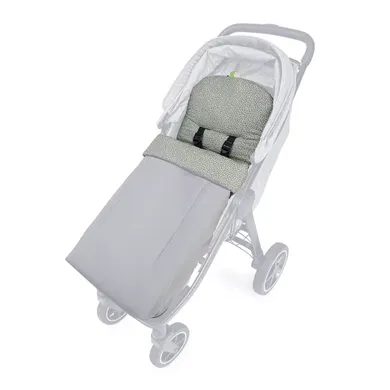 Fußsäcke & Decken, Liebes von Priebes, Grau – Besonderheit: pflegeleichter Universalfußsack für Kinderwagenwannen und Buggys
