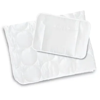 Bettdecken & Kissen, Träumeland, Weiß – Besonderheit: Set mit Decke 100 x 135 cm