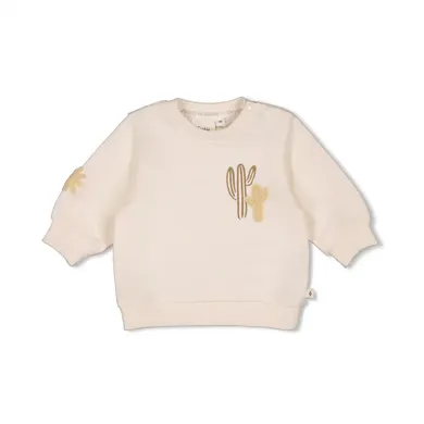 Pullover & Sweatshirts, FEETJE, Beige – Besonderheit: aus 96% Baumwolle