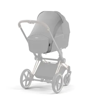 Sonnen- & Insektenschutz Kinderwagen, cybex PLATINUM, Grau – Besonderheit: passt auf Cot und Kinderwagensitz