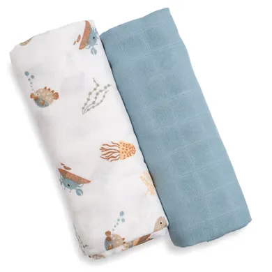 Pucksäcke, LITTLE ONE, Blau – Besonderheit: aus 100% Baumwolle