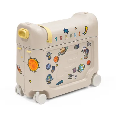 Kinderkoffer, STOKKE, Beige – Besonderheit: geräumiger Kinderkoffer als Handgepäck zulässig