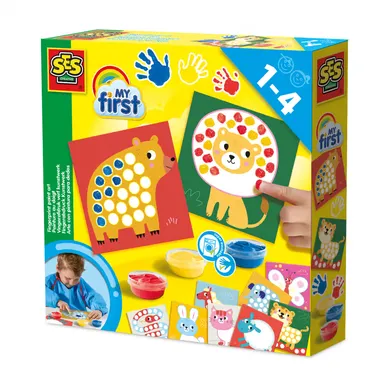 Fingermalfarben, SES CREATIVE, Gelb – Besonderheit: Fingerfarbe zum Malen und Basteln